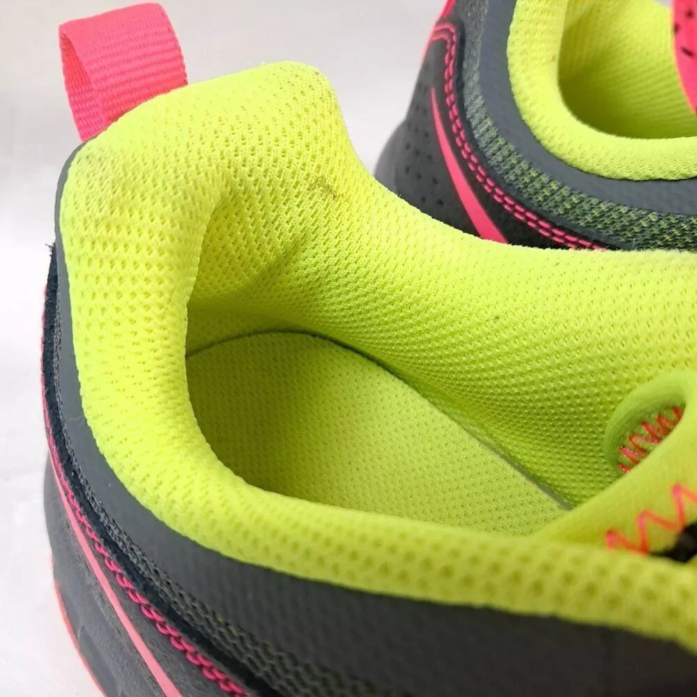 Nike Yellow and Pink Trainers